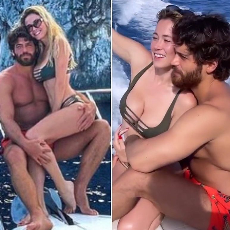 diletta leotta ile can yaman in tatil pozu olay oldu